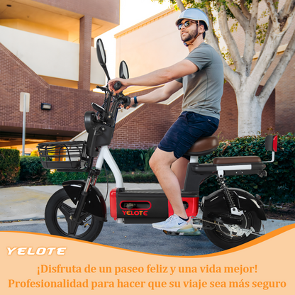 DBT-1 Bicicleta eléctrica con estilo de moda 50KM de largo alcance