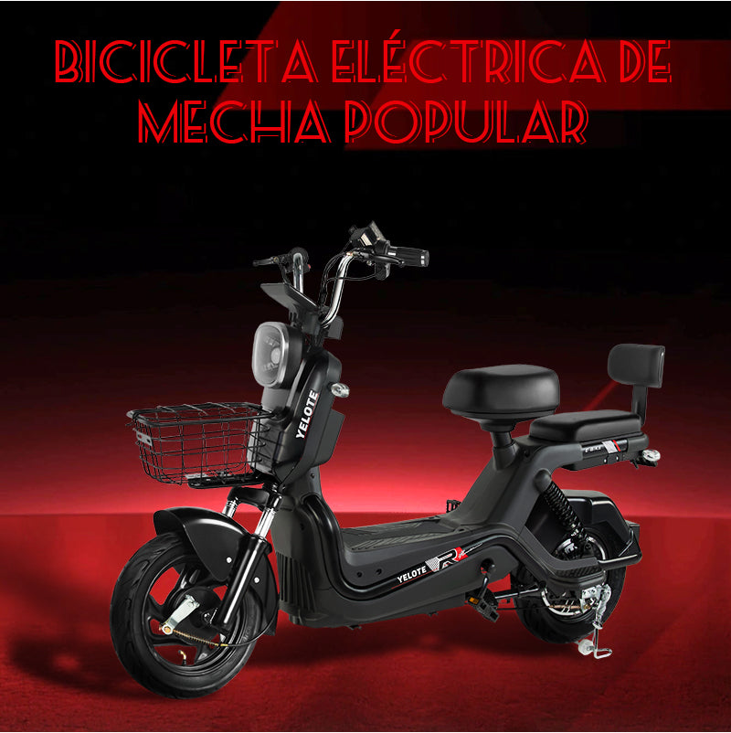 YK- Bicicleta eléctrica de moda con gran autonomía y alta velocidad